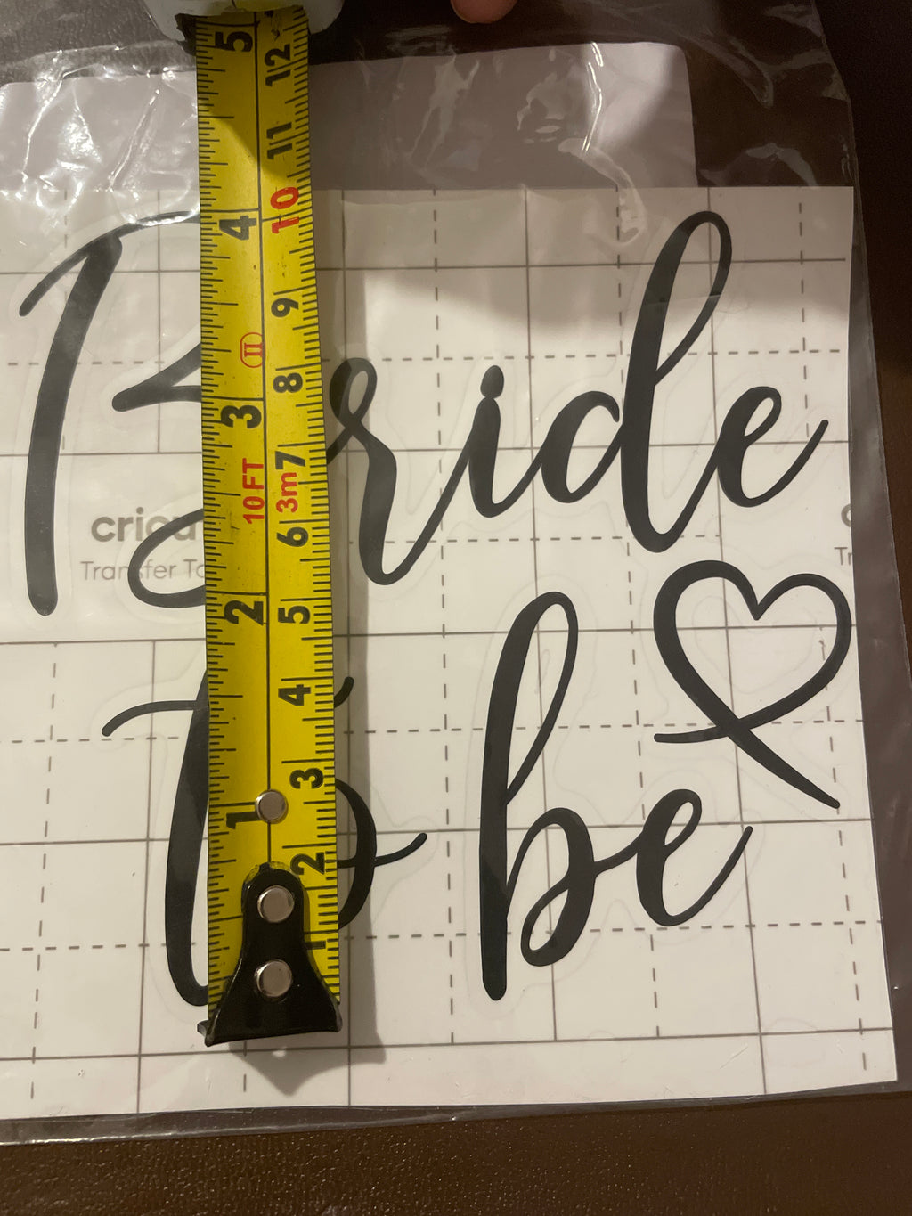 Black Bride To Be Decal
