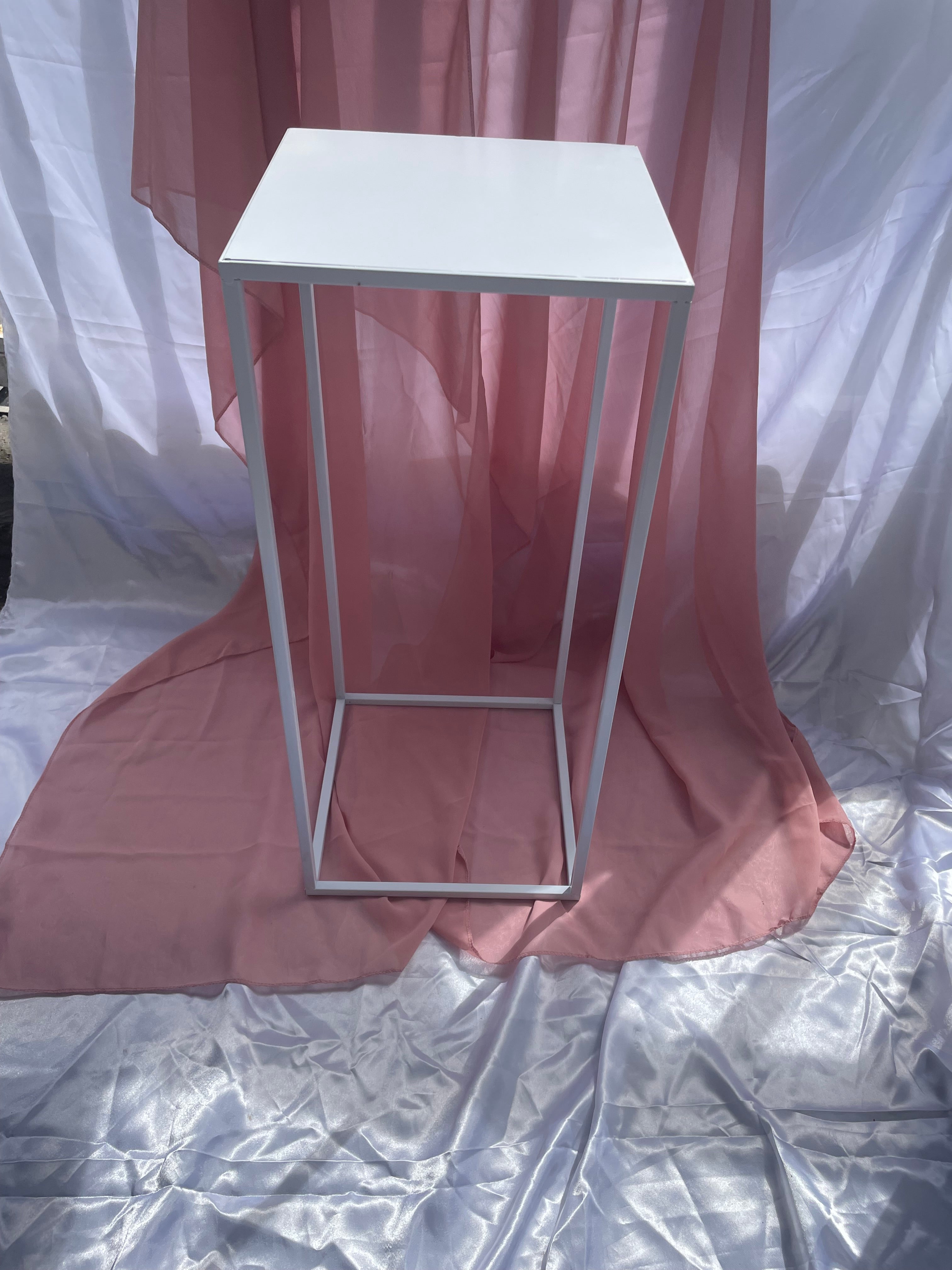 White Metal Wedding / Flower / Event Stand 60cm