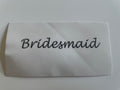 Black Bridesmaid Decal