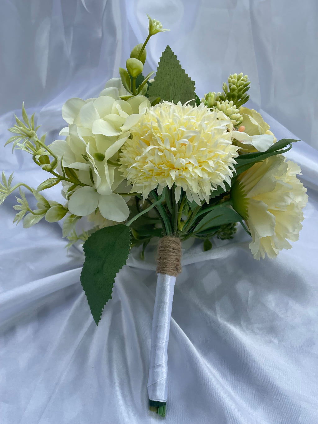 Lemon Artificial Flower Wedding Bouquet