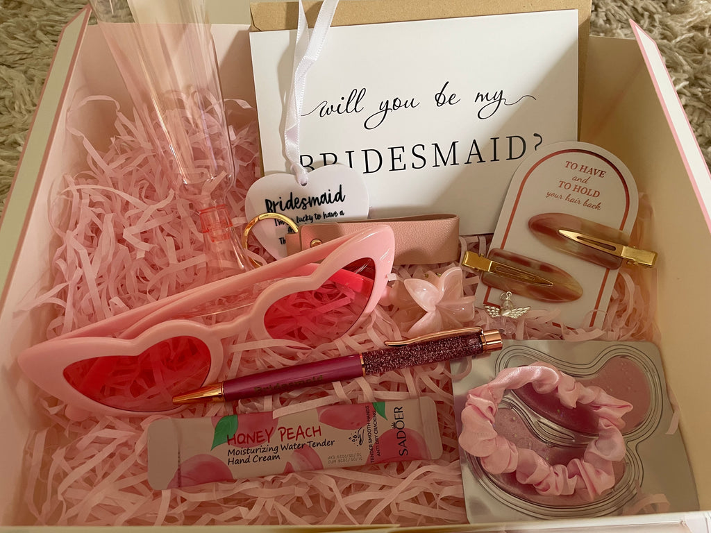 Bridesmaids Proposal Box large (pink)