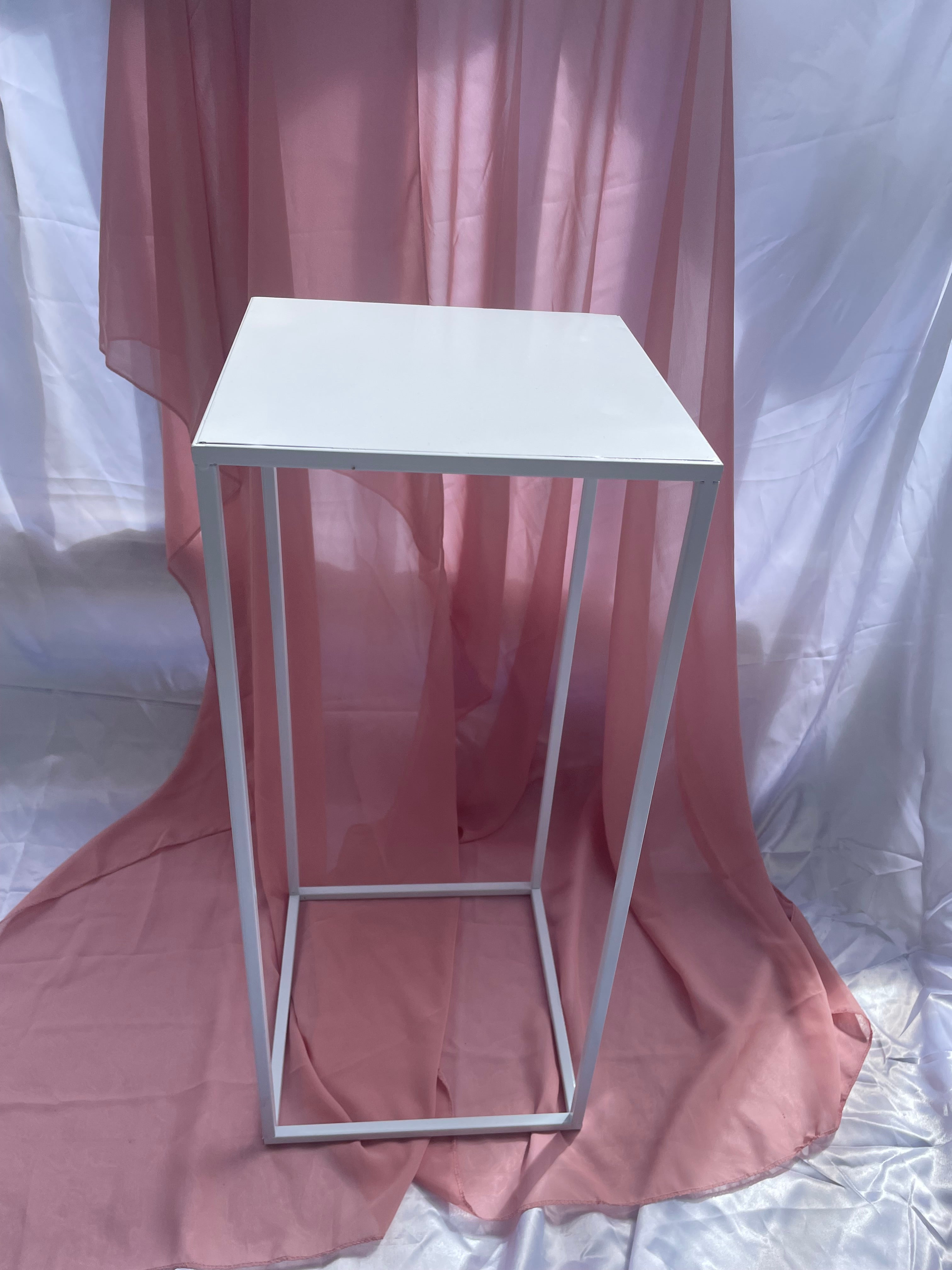 White Metal Wedding / Flower / Event Stand 60cm