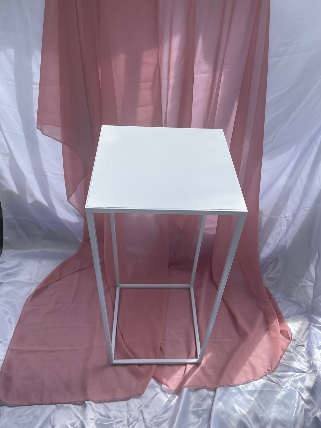 White Metal Wedding / Flower / Event Stand 60cm