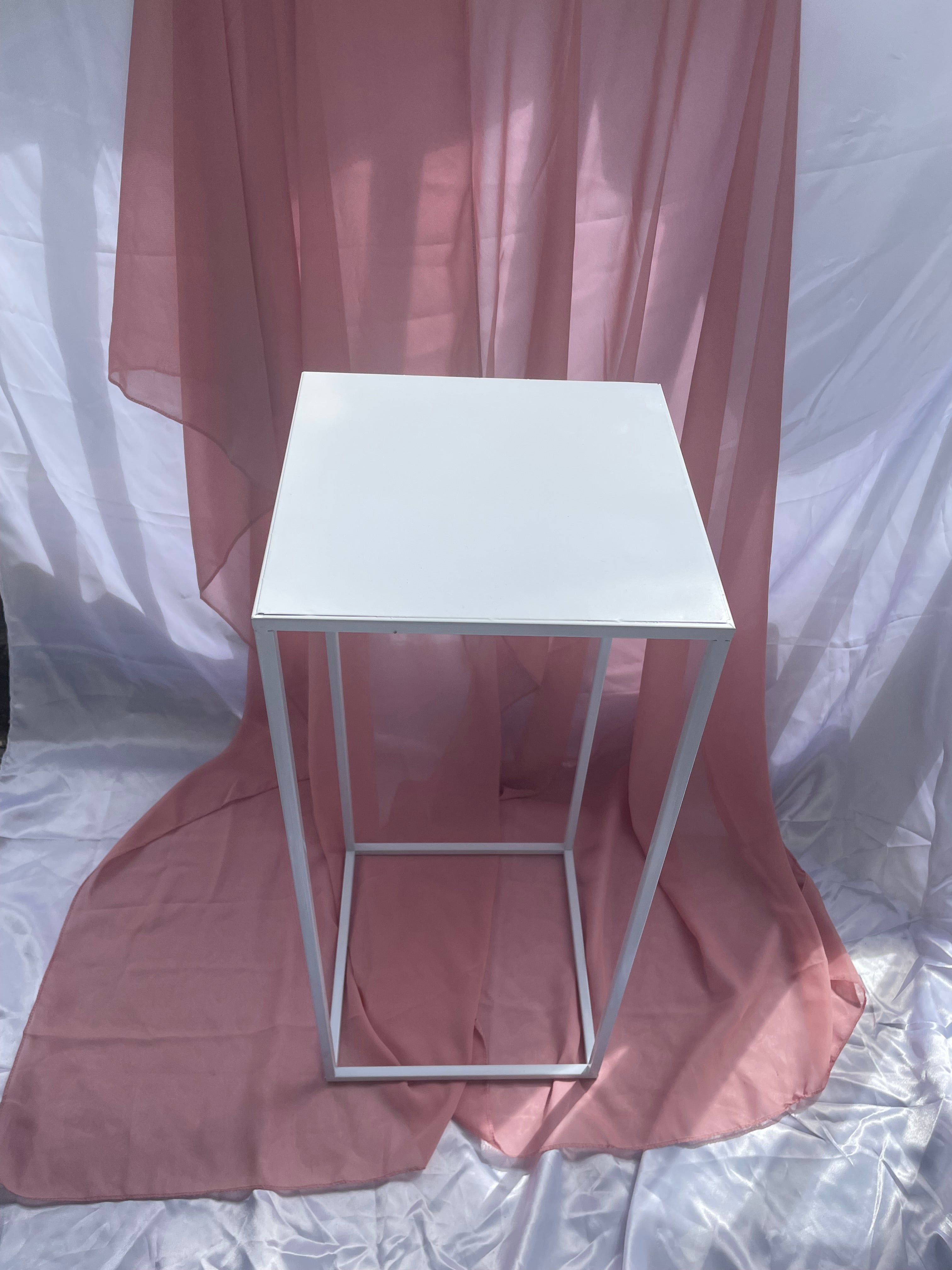 White Metal Wedding / Flower / Event Stand 60cm