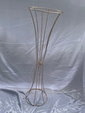 Gold Style Metal Flower Stand for Weddings / Ceremonies / Events 70cm