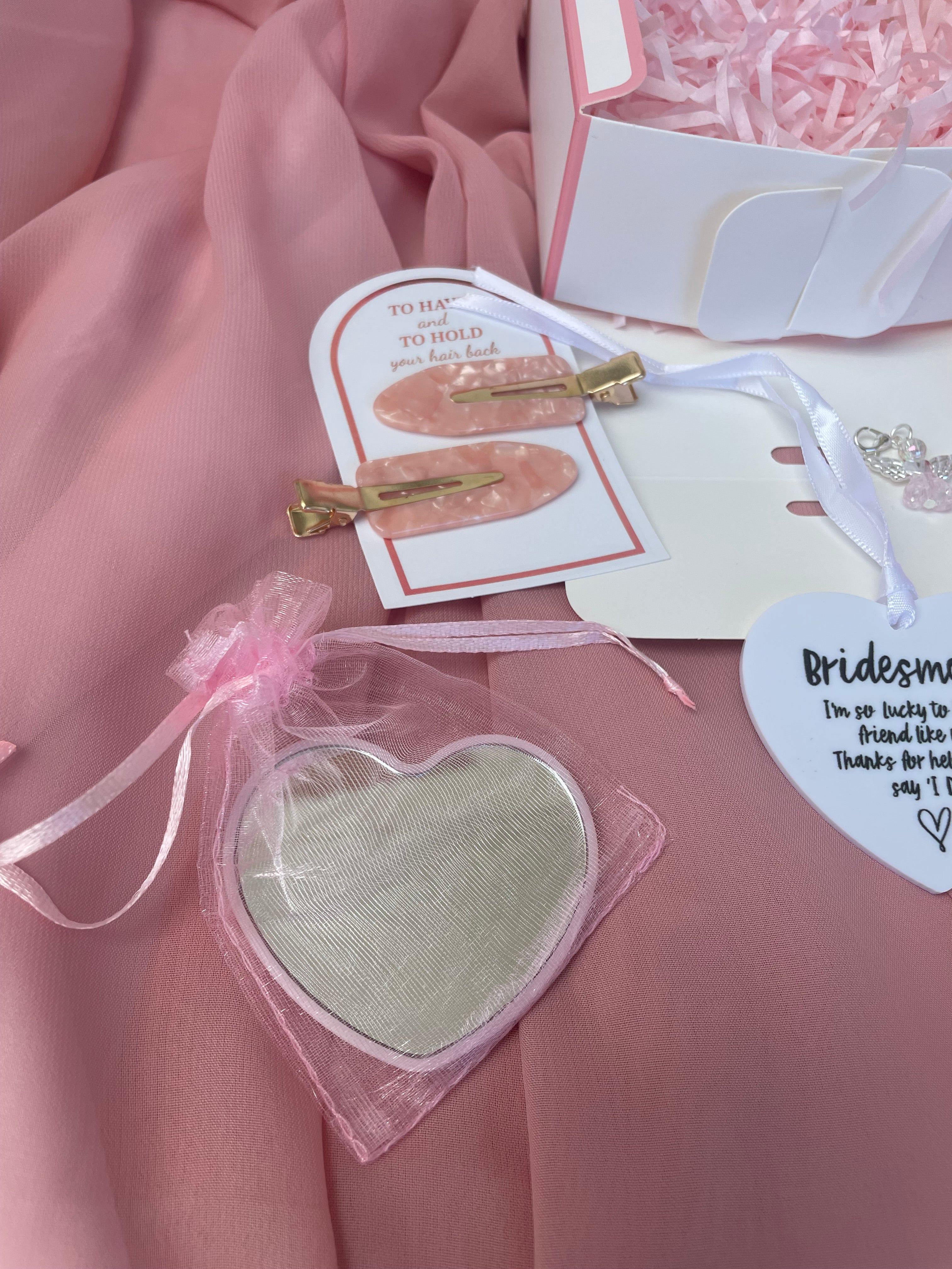 Bridesmaid Proposal Box small (Pink)