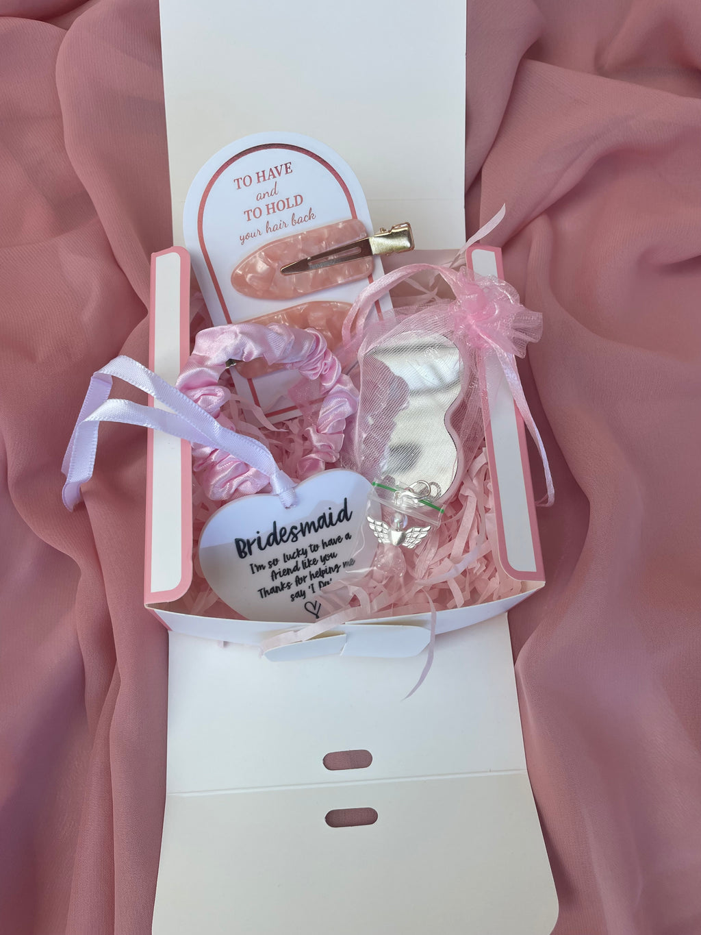 Bridesmaid Proposal Box small (Pink)