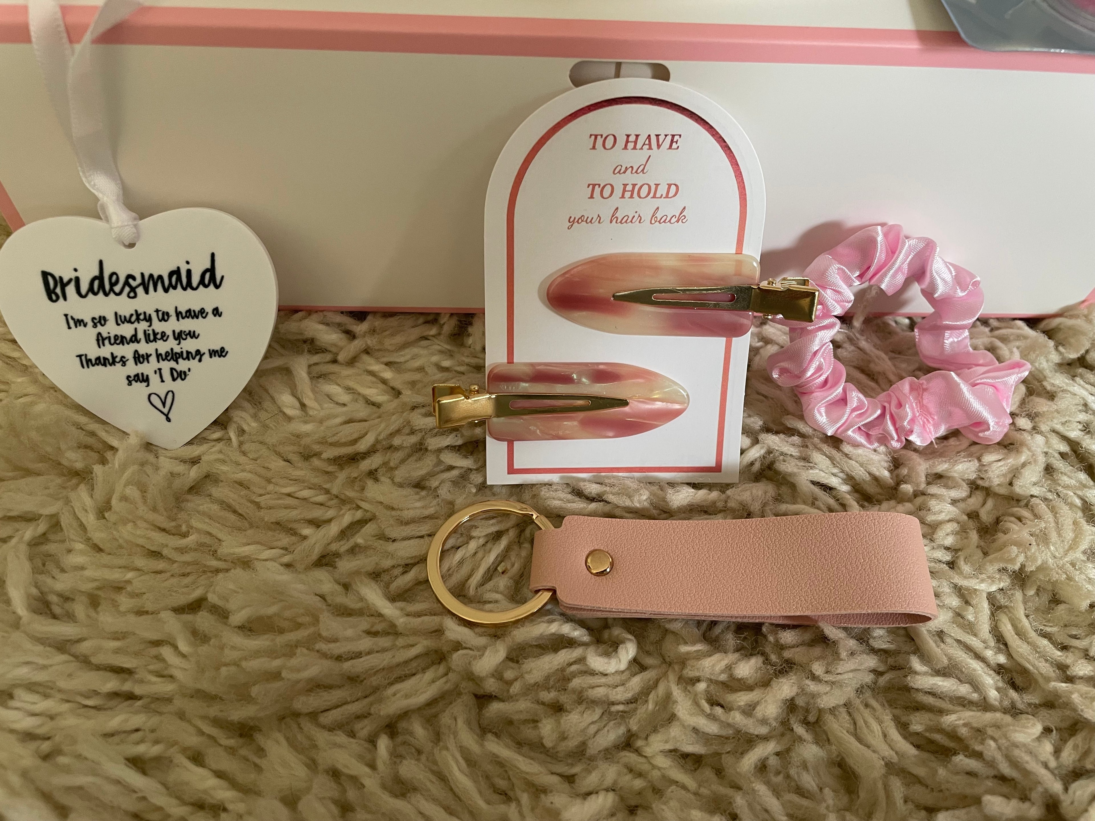 Bridesmaids Proposal Box large (pink)