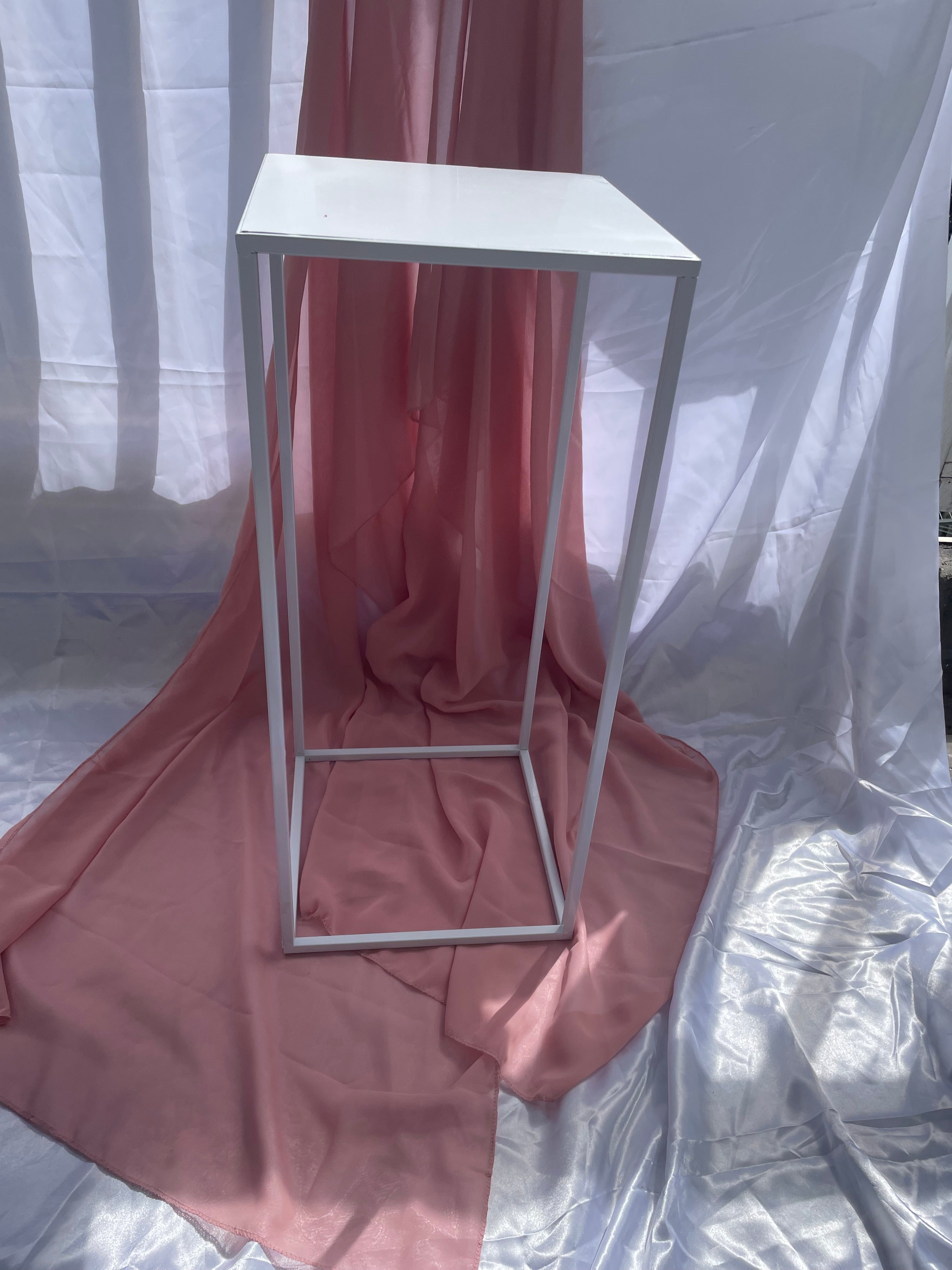 White Metal Wedding / Flower / Event Stand 60cm